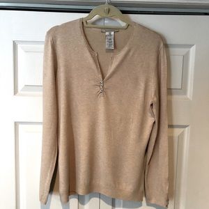 Gerard Darel, Women’s Sweater, light mocha
